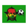 Ghana Black Stars Soccer Africa Cup Post Card