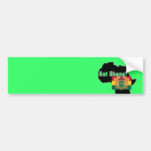 Ghana Coat of arms T-shirt And Etc Bumper Sticker