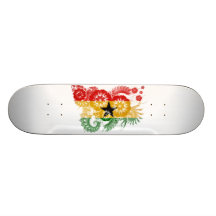 Ghana Flag Skateboard Deck