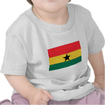 Ghana Flag Tee Shirt