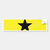 Ghana High quality Flag Bumper Sticker