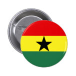 Ghana High quality Flag Buttons