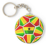 Ghana Soccer keychains