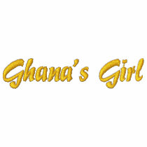 Ghana's  Girl Embroidered Polo
