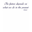 Ghandi inspirational quote t-shirt