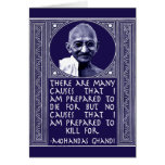 Ghandi on Causes cards