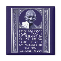 Ghandi on Causes Magnets