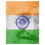 Ghandi on Indian Flag flyers