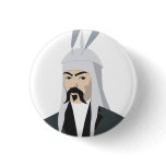 Ghengis Khan Pinback Buttons