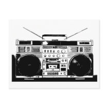 Ghetto Blaster Postcards