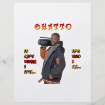 Ghetto Guy Flyer