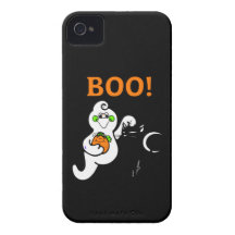 Ghost and Black Cat iPhone 4 Covers