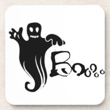 Ghost Boo Cork Coaster