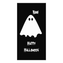 Ghost, Boo!, Photo Greeting Card