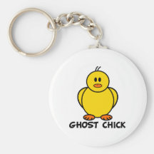 Ghost Chick Key Chain