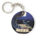 Ghost Emerging From Well by Katsushika Hokusai keychains
