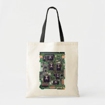Ghost in the Circuit Tote Bag