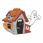 Ghost infested house photo cut outs