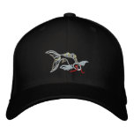 ghost Koi embroidered hats