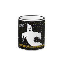 Ghost Mug - CAUTION: Not A Morning Person