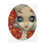"Ghost of a Rose" Postcard