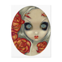 "Ghost of a Rose" Postcard