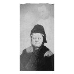 Ghost of Abraham Lincoln with Mary Lincoln 1869 photo cards