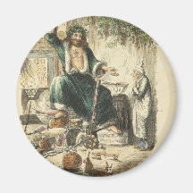 Ghost of Christmas Present Fridge Magnets