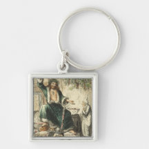 Ghost of Christmas Present Key Chain