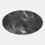 Ghost Oval Sticker