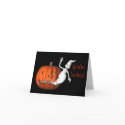 Ghost Pumpkin Funny Halloween Party Invitation cards
