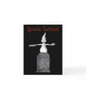 Ghost Tombstone Funny Halloween Party Invitation cards