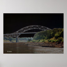 Ghostly Bridge Print