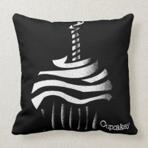 Ghostly CupCakey Pillow