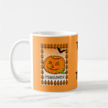 Ghostly Trick or treat Coffee Mugs