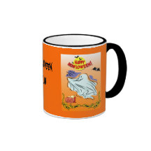 Ghostly Trick or treat Coffee Mugs