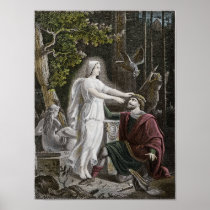 Ghostly Woman Print