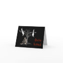 Ghosts Skeleton Funny Halloween Party Invitation cards