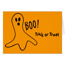 Ghosts that go Boo Greeting Cards