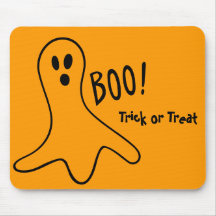 Ghosts that go Boo Mouse Pad