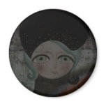 Ghotic Black Dark Magnet by Rupydetequila Ghotic Black Dark Magnet