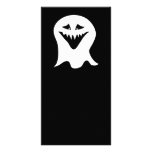 Ghoul Ghost. Black and White. Halloween. Custom photo cards