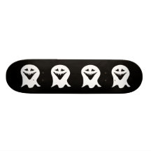 Ghoul Ghost. Black and White. Skate Boards