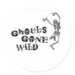 Ghouls Gone Wild stickers