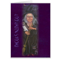 GHOULS NIGHT OUT CARD