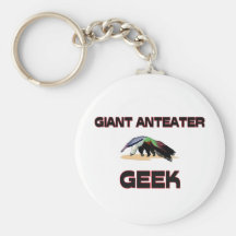 Giant Anteater Geek Keychains