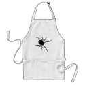 Giant Black Spider aprons