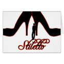 Giant Black Stilettos cards