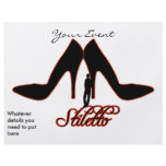 Giant Black Stilettos flyers