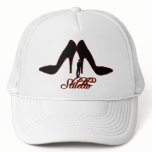 Giant Black Stilettos hats